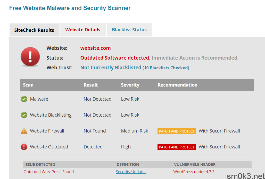 Malware Detection. Website Malware Scanner. Sucuri SITECHECK что это за вирус. Web status. Site detail